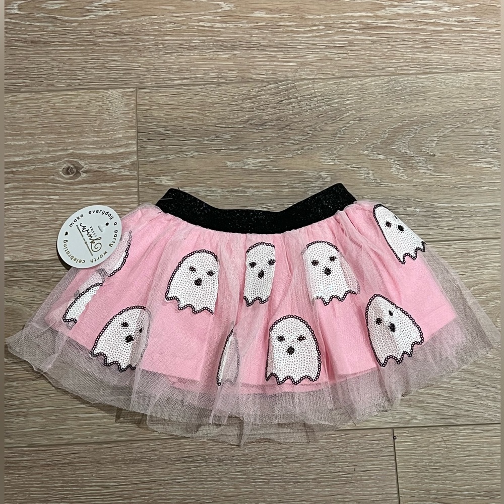 *LAST ONE*… SWEET WINK GHOST HALLOWEEN TUTU•DRESS UP SKIRT •KIDS HALLOWEEN TUTU